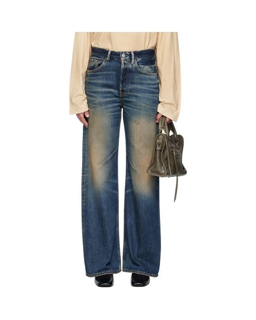 Acne Blue Regular-Fit 2021M Jeans