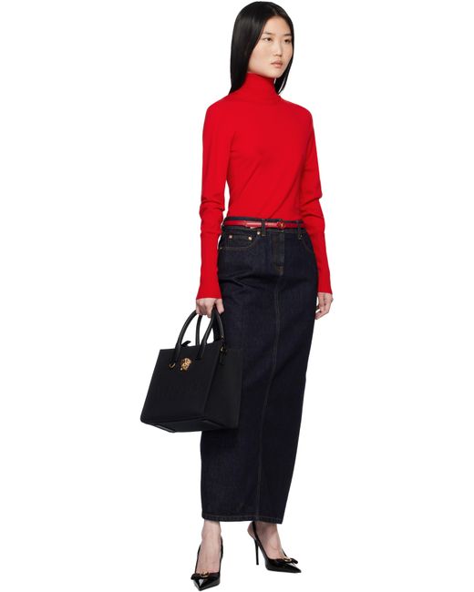 【送料&関税込】Versace Medusa 95 High-waist Denim Skirt Versace 'medusa '95' Denim Skirt | italist