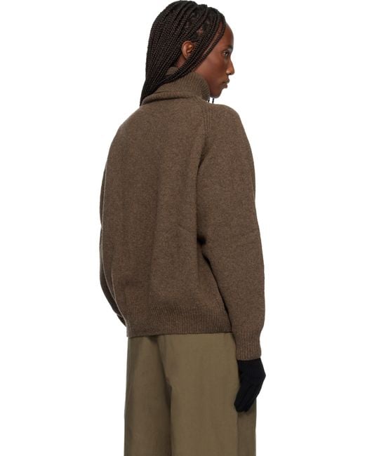 Baserange Brown Soar Turtleneck