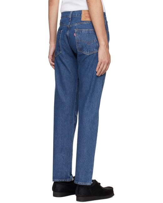 Levi's Blue Indigo 501 Original Jeans for men