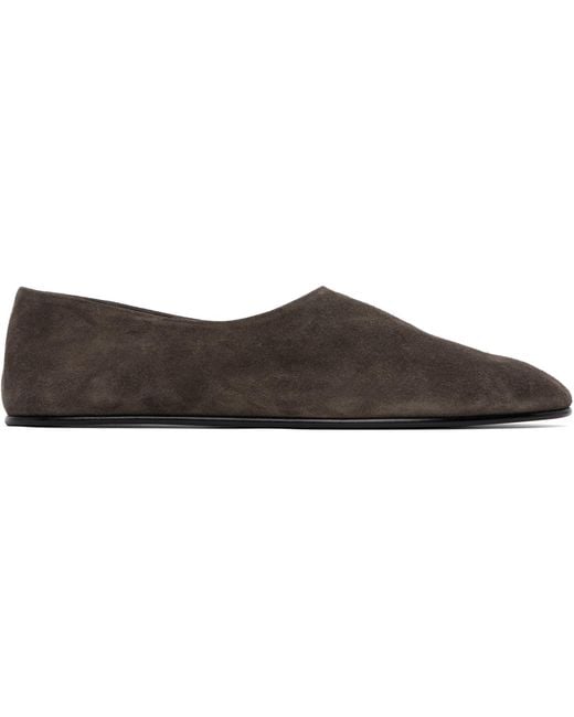 Fear Of God Black Taupe Ballerino Loafers for men