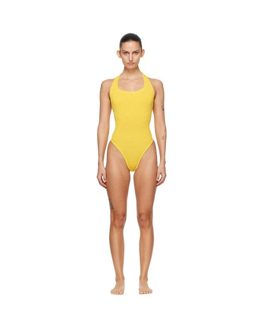 Hunza G Yellow Sandy Swimsuit