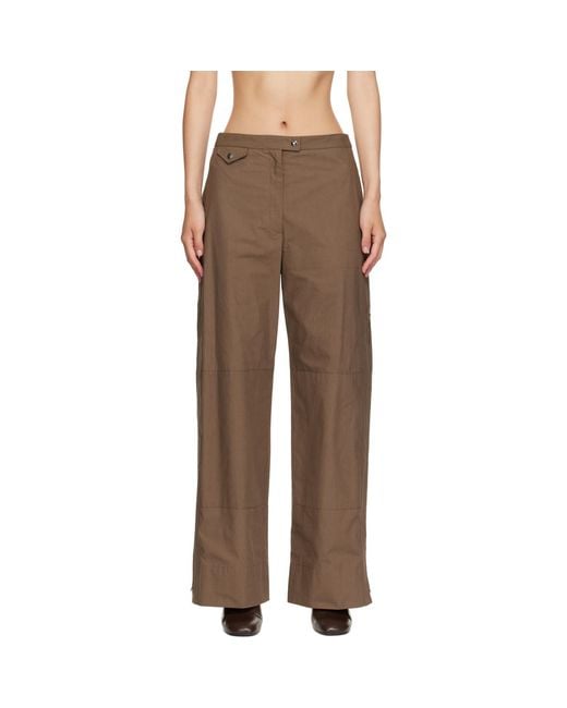 Calvin Klein Brown Gemma Trousers