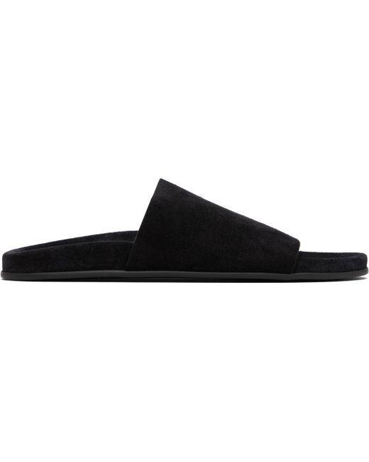 The Row Black Hugh Slides