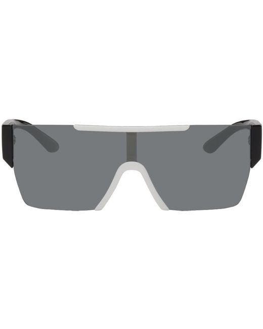 Burberry Black & D-frame Sunglasses for Men | Lyst Canada