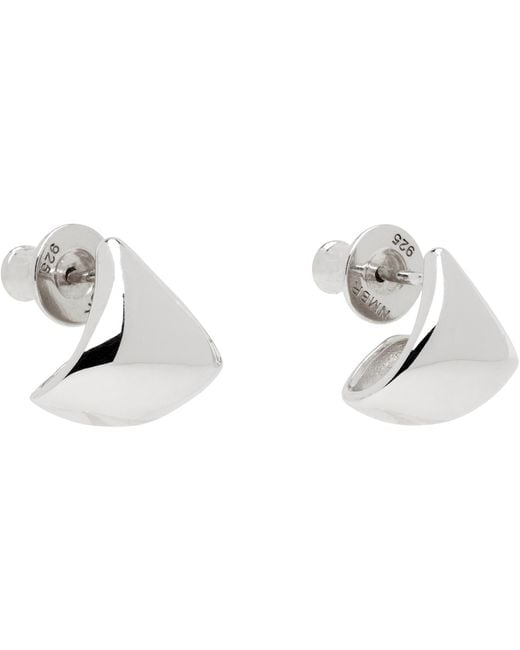 NUMBERING Metallic #3308 Earrings for men