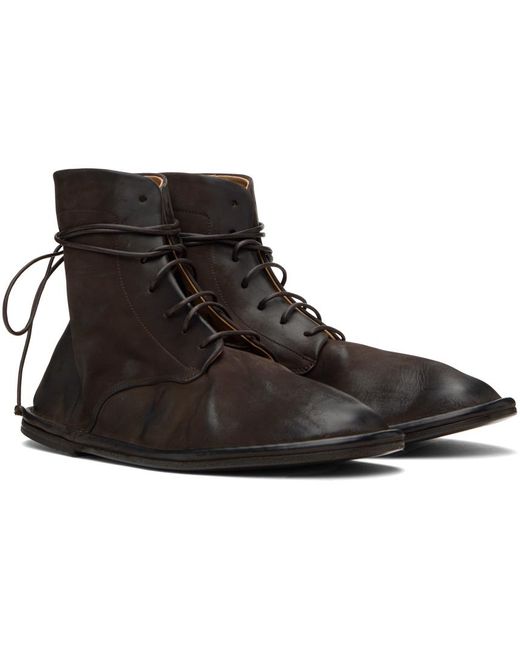 Marsèll Black Brown Filo Boots for men