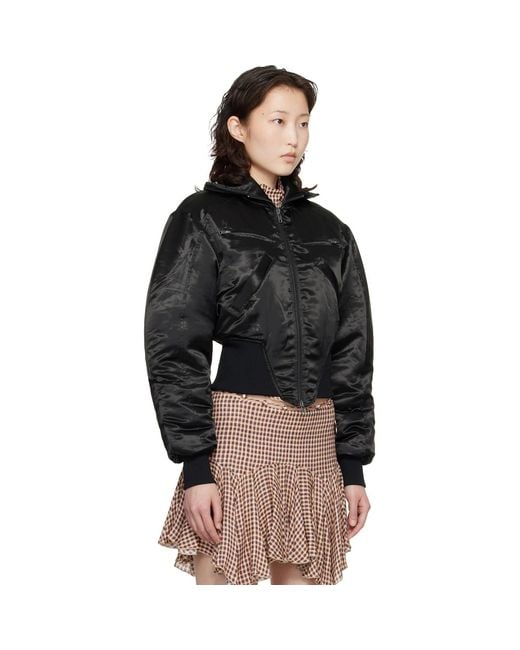 KNWLS Black M-Claw Bomber Jacket