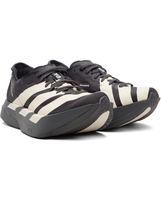 Y-3 Black Adios Pro 4 Sneakers for men