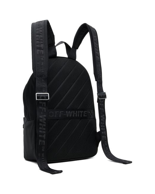 Off-White c/o Virgil Abloh Black Heritage Backpack for men