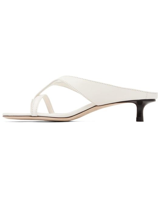 Jimmy Choo White Off- Emeri 35 Heeled Sandals