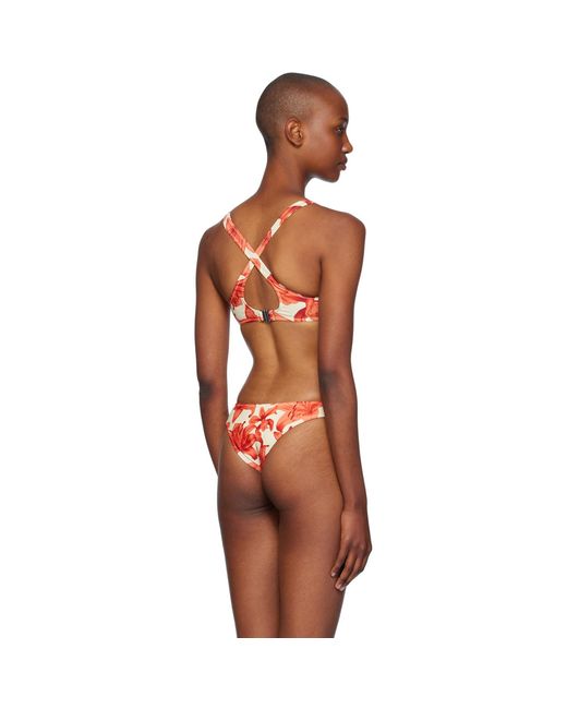 Miaou Multicolor Floral Underwire Bikini Top