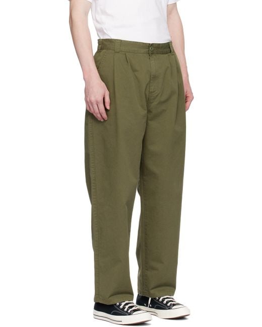 Pantalon marv kaki Carhartt pour homme en coloris Green