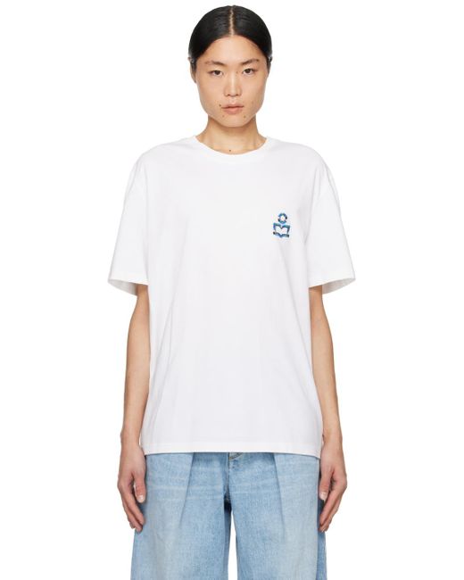 Isabel Marant White Hugo T-shirt for men