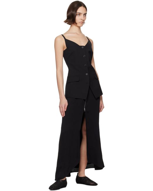 Nanushka Black Cinda Top