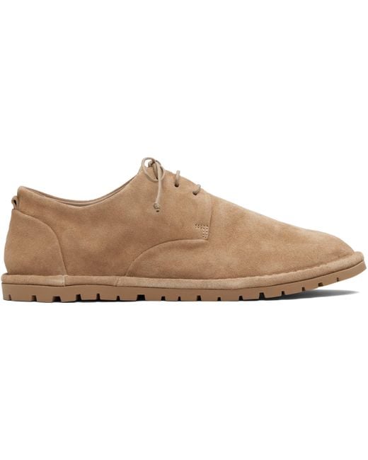 MARSELL Gomme Black Sancrispa Leather Derbys for men