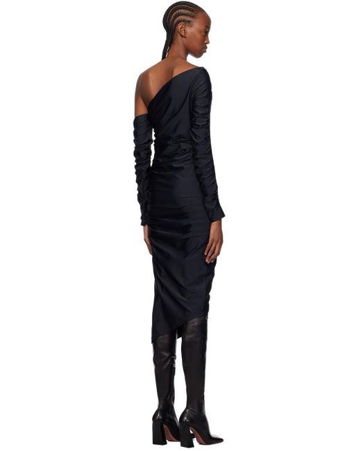 GAUGE81 Black Sena Midi Dress
