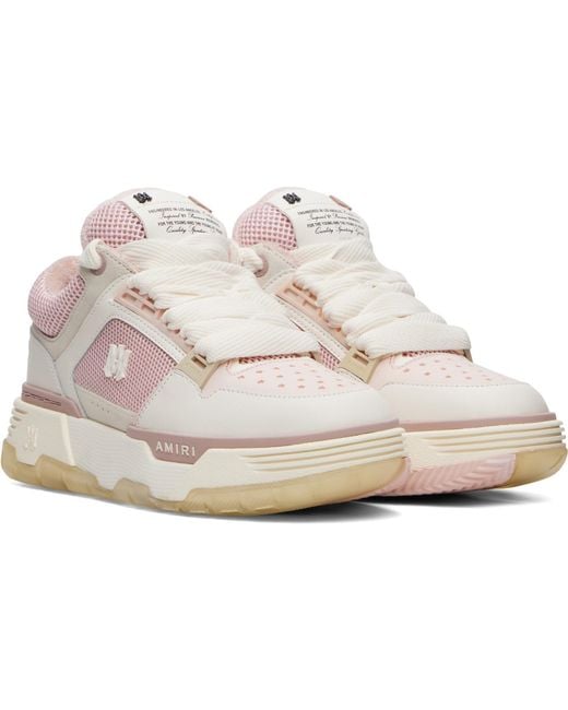 Amiri Pink Ma-1 Sneakers