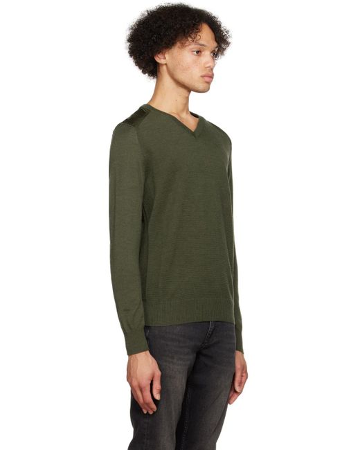 Canada Goose Black Khaki Mcleod Sweater for men