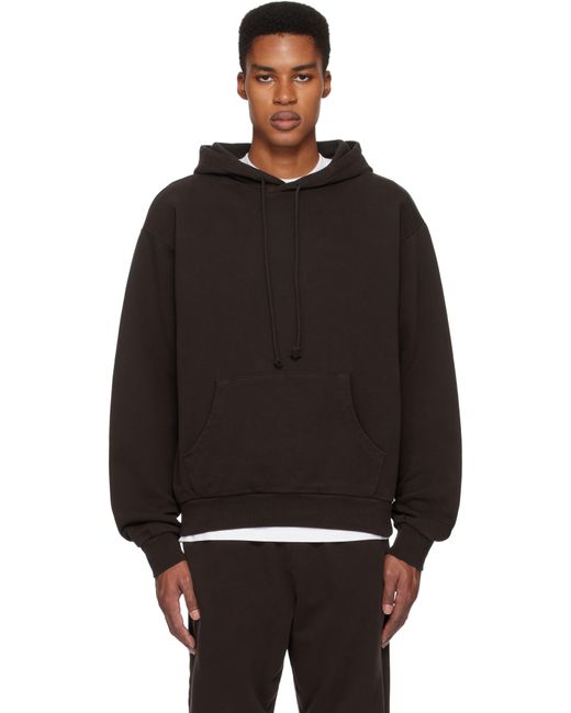 メンズ Skims パープル Terry クラシック フーディ Black