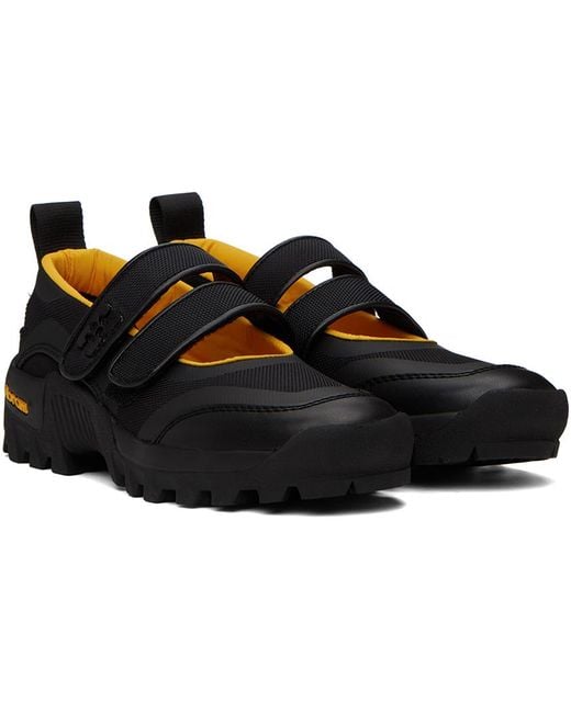Ganni Black Performance Mary Jane Sneakers