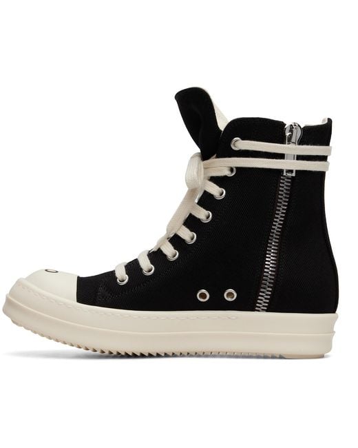 Rick Owens Black Tower Sneaks Sneakers