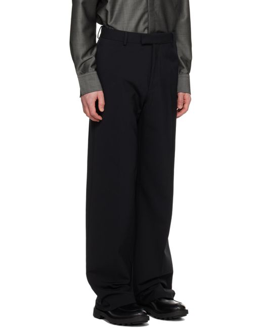 Ferragamo Black Tailored Trousers for men