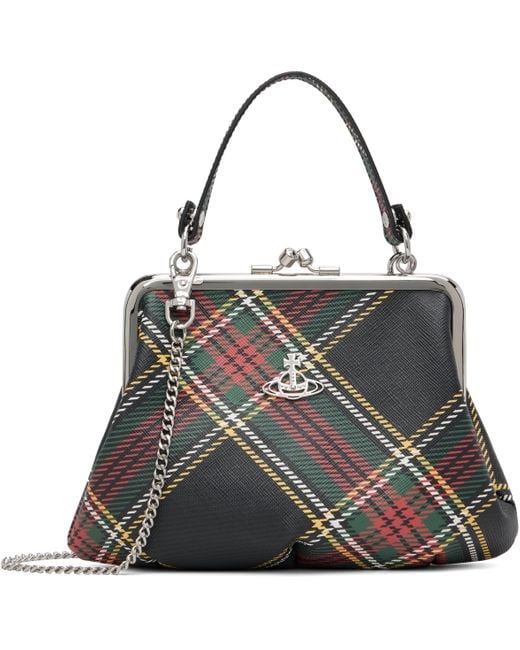 Vivienne Westwood Gray Granny Frame Bag