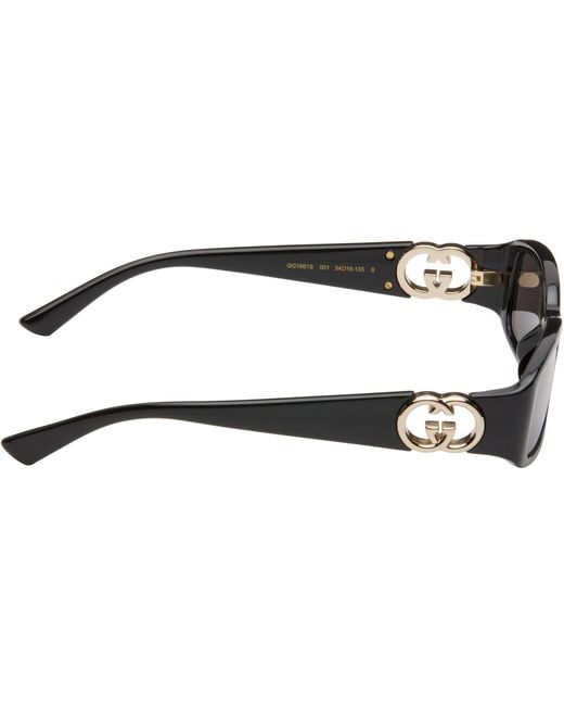 Gucci Black Hailey Sunglasses for men
