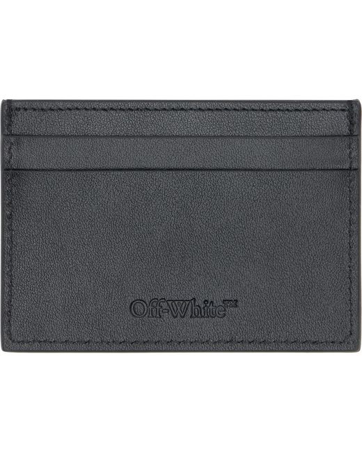Off-White c/o Virgil Abloh Metallic Bookish Card Holder for men