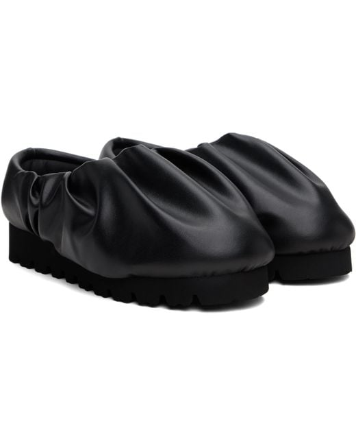 Yume Yume Black Camp Low Loafers for men