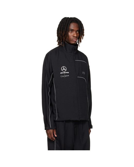 Y-3 Black Mercedes-Amg F1 Edition Track Jacket for men