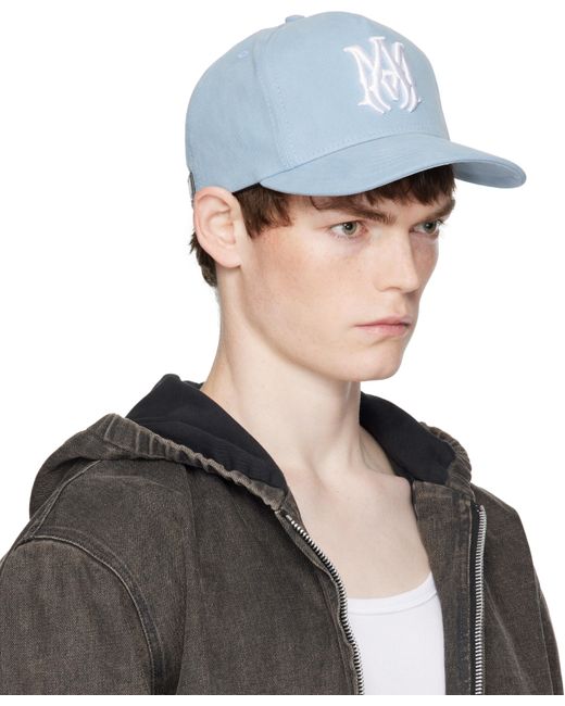 Amiri Black 'Ma' Canvas Cap for men
