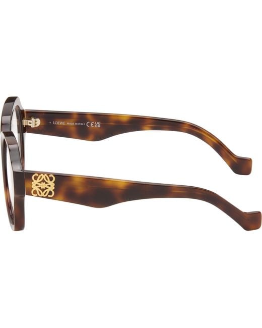 Loewe Brown Anagram Glasses for men
