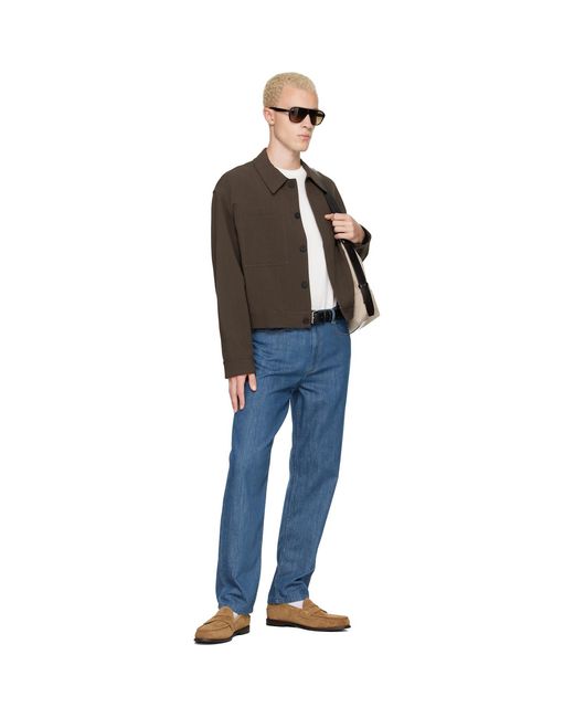 A.P.C. Blue Martin Jeans for men