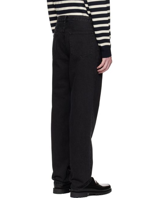 A.P.C. Black Martin Jeans for men