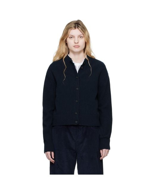 Rohe Blue Short Boiled Cardigan