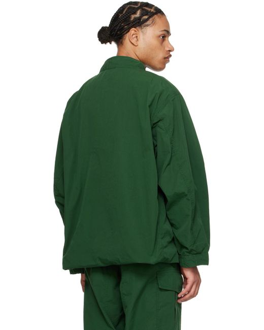 Nanamica Green Band Collar Jacket for men