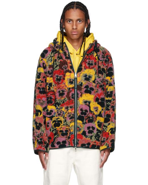 Loewe Multicolor Pansies Fleece Jacket for Men | Lyst