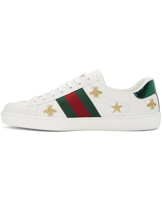 gucci ace star sneakers