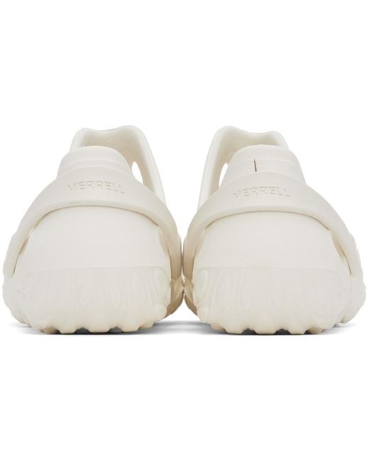 Merrell Black White Hydro Moc Sandals