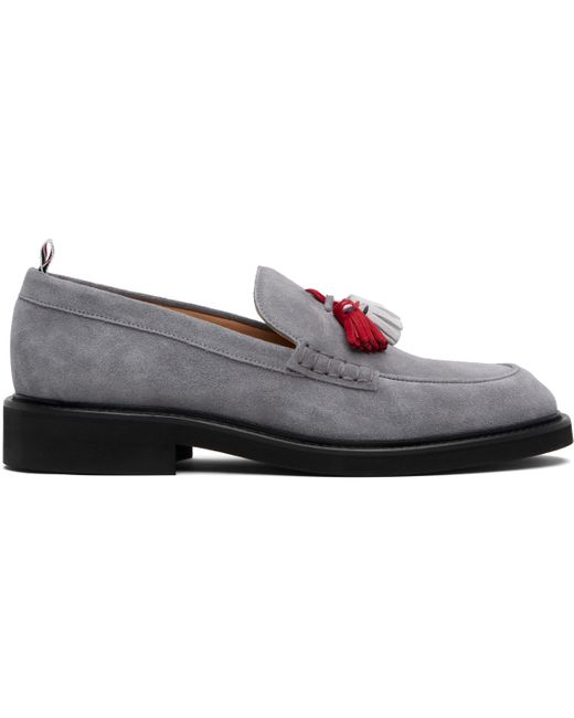 Thom Browne Black Rwb Tassel Loafers for men