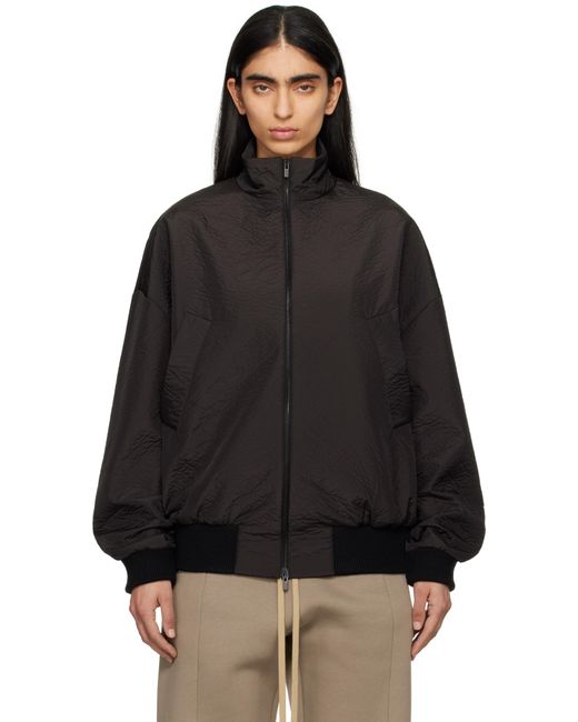Fear Of God ブラック テクスチャード トラックジャケット Black