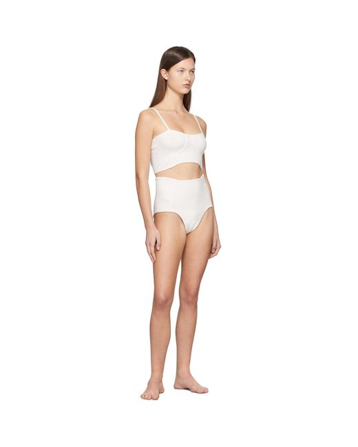 LeKasha White Off- Ajaccio Briefs