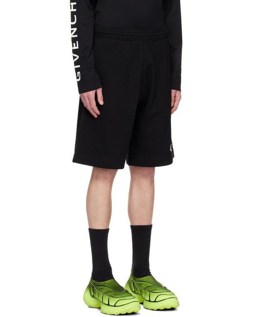 Givenchy Black Archetype Shorts for men