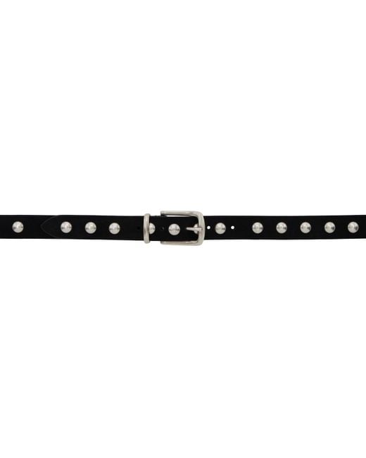 Andersons Black Stud Belt