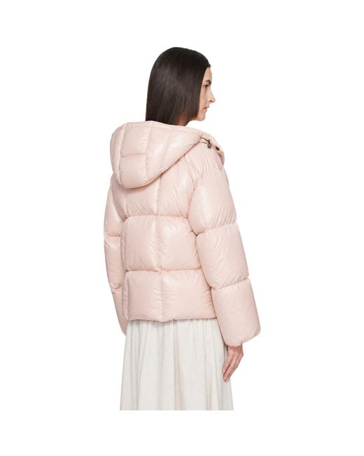 Moncler Pink Parana Down Jacket