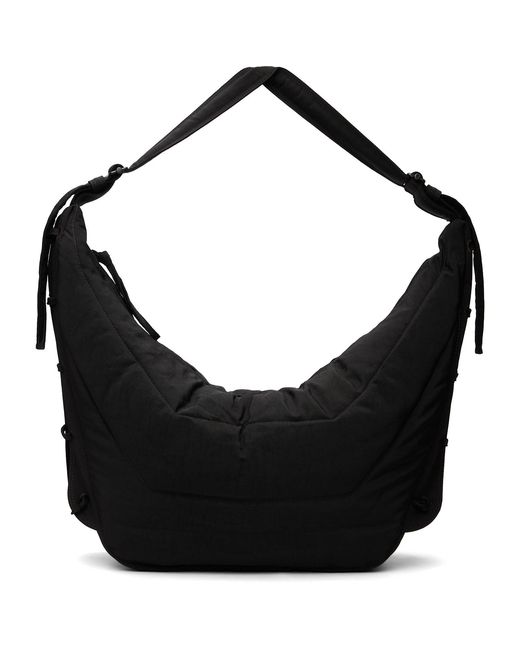 Lemaire Black Large Soft Game Bag for men