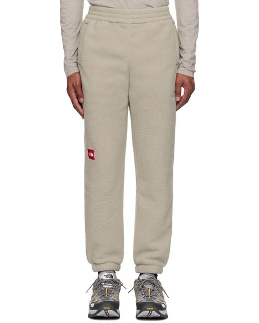 The North Face Natural 'Tnf' Fleeski Sweatpants for men