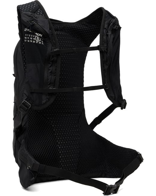 MM6 by Maison Martin Margiela ブラック Salomonエディション Xt 15 バックパック Black